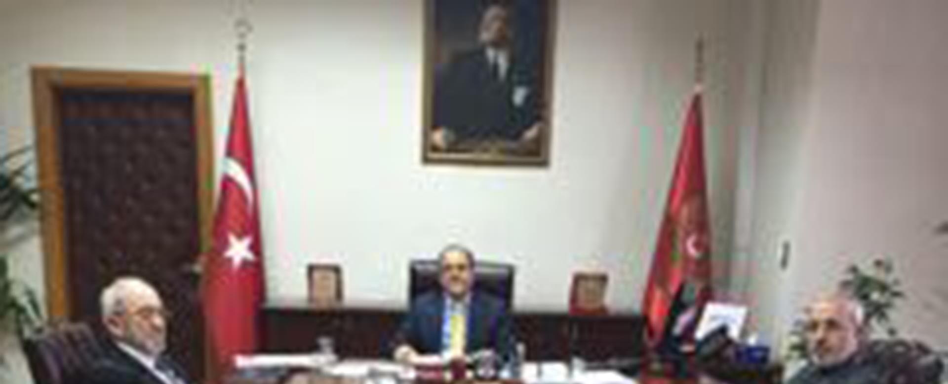 BAŞKAN DUMANDAĞ ANKARA'DA BİR DİZİ ZİYARETTE BULUNDU.