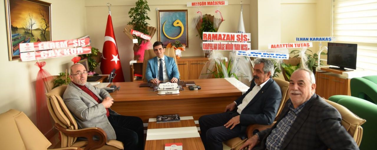 ELAZIĞ GENÇLİK MERKEZİ MÜDÜRLÜĞÜNE ATANAN SERKAN SİS'E HAYIRLI OLSUN ZİYARETİ