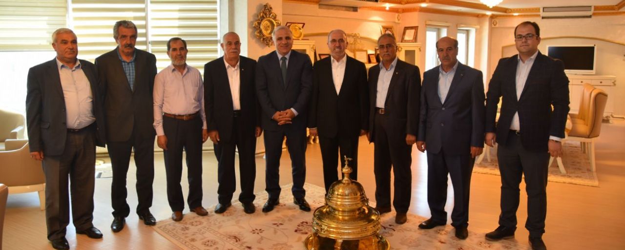 VALİ MURAT ZORLUOĞLUNUN VEDA ZİYARETİ