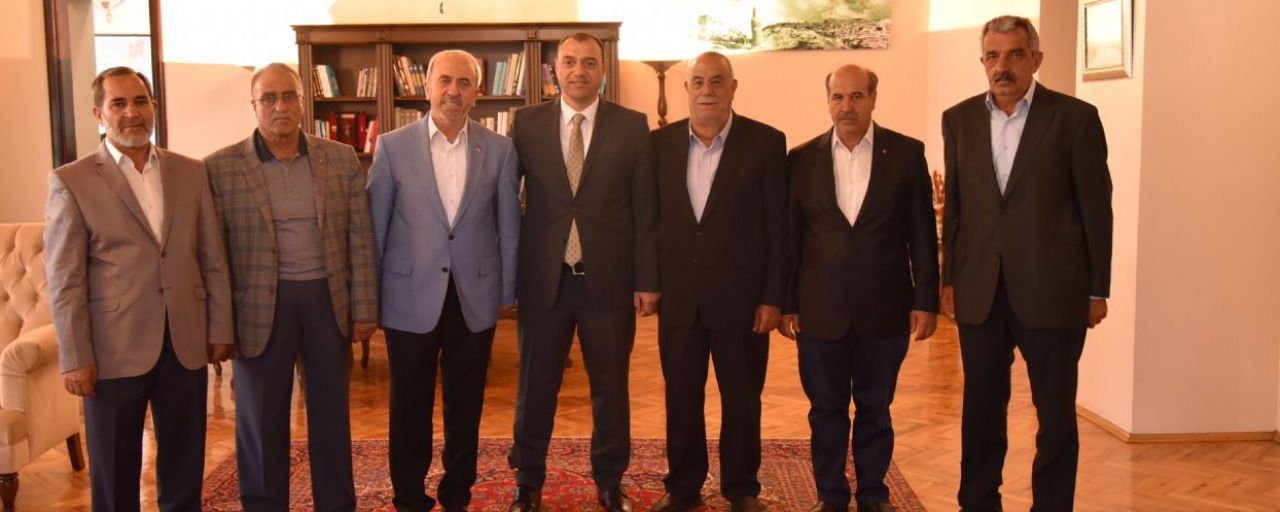 BAŞKAN DUMANDAĞ VALİ KALDIRIMI  ZİYARET ETTİ.