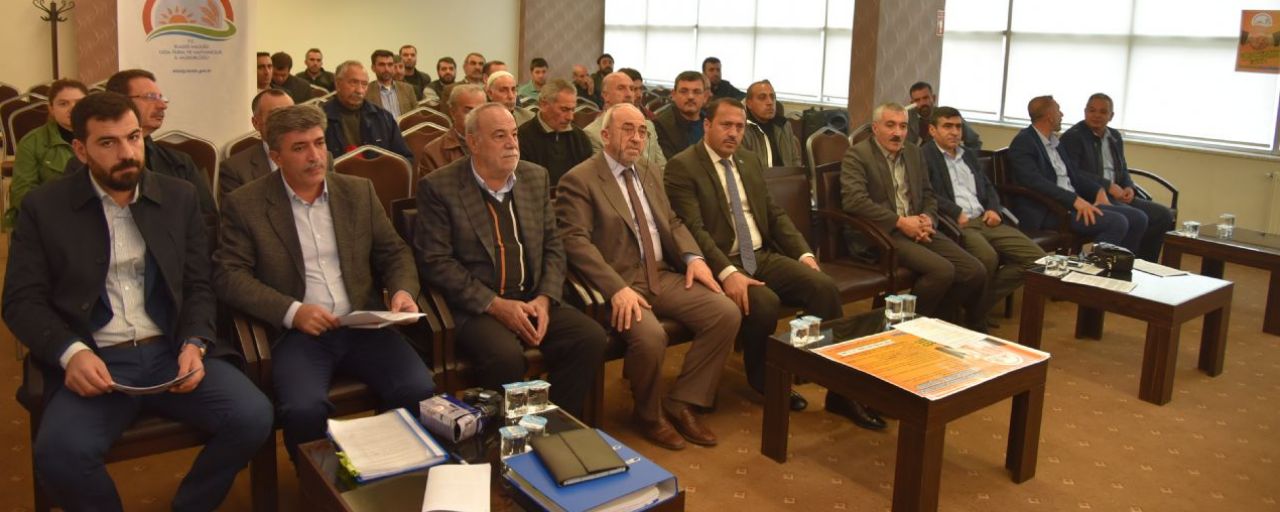 Kırsal Kalkınma Yatırımlarının Desteklenmesi Kapsamında %50 Hibe Programı Tanıtım Toplantısı Elazığ Ticaret Borsasında Yapıldı.