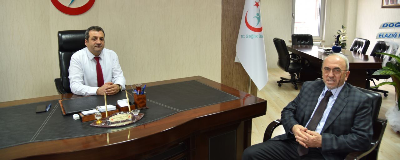 BAŞKAN DUMANDAĞ'DAN SAĞLIK İL MÜDÜRÜNE HAYIRLI OLSUN ZİYARETİ.