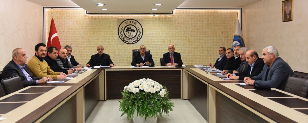 ELAZIĞ TİCARET BORSASI 2017 YILININ SON MECLİS TOPLANTISINI YAPTI.