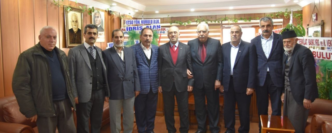 BAŞKAN DUMANDAĞ BİR DİZİ ZİYARETLERDE BULUNDU...