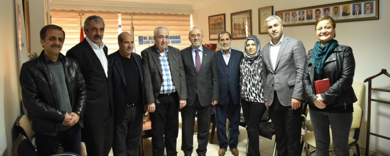 BAŞKAN DUMANDAĞ HAYIRLI OLSUN ZİYARETLERİNDE BULUNDU…