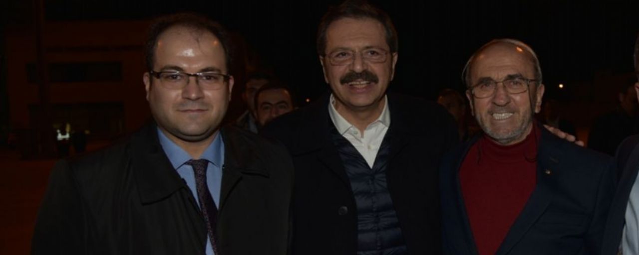 TOBB BAŞKANI M. RİFAT HİSARCIKLIOĞLU TAZİYE ZİYARETİ İÇİN ELAZIĞ’A GELDİ...