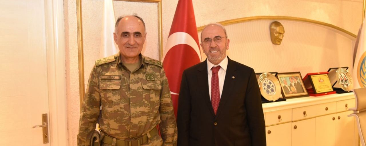 KOLORDU KOMUTANI  KORGENERAL OSMAN ERBAŞ BORSAYI  ZİYARET ETTİ...