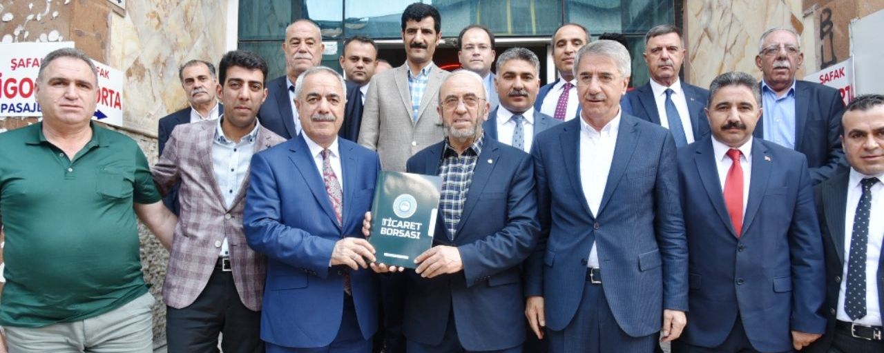 GIDA TERİM VE HAYVANCILIK MÜSTEŞARI M. HADİ TUNÇ BORSAMIZI ZİYARET ETTİ...