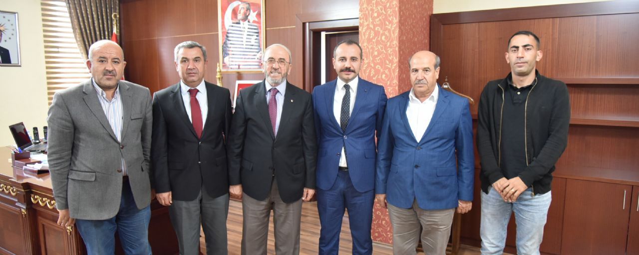 BAŞKAN DUMANDAĞ KARAKOÇAN KAYMAKAMINA HAYIRLI OLSUN ZİYARETİNDE BULUNDU