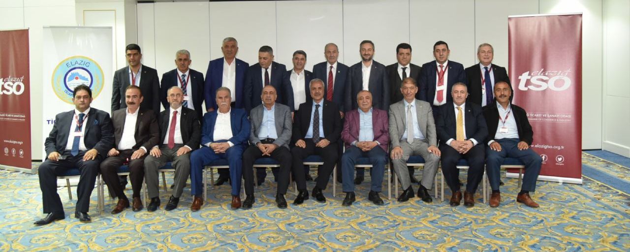 DOĞU ANADOLU VE GÜNEYDOĞU ANADOLU BÖLGESİ TİCARET ODALARI VE TİCARET BORSALARI YÖNETİM KURULU BAŞKANLARI  İSTİŞARE TOPLANTISI İÇİN ELAZIĞ'DA BULUŞTU...