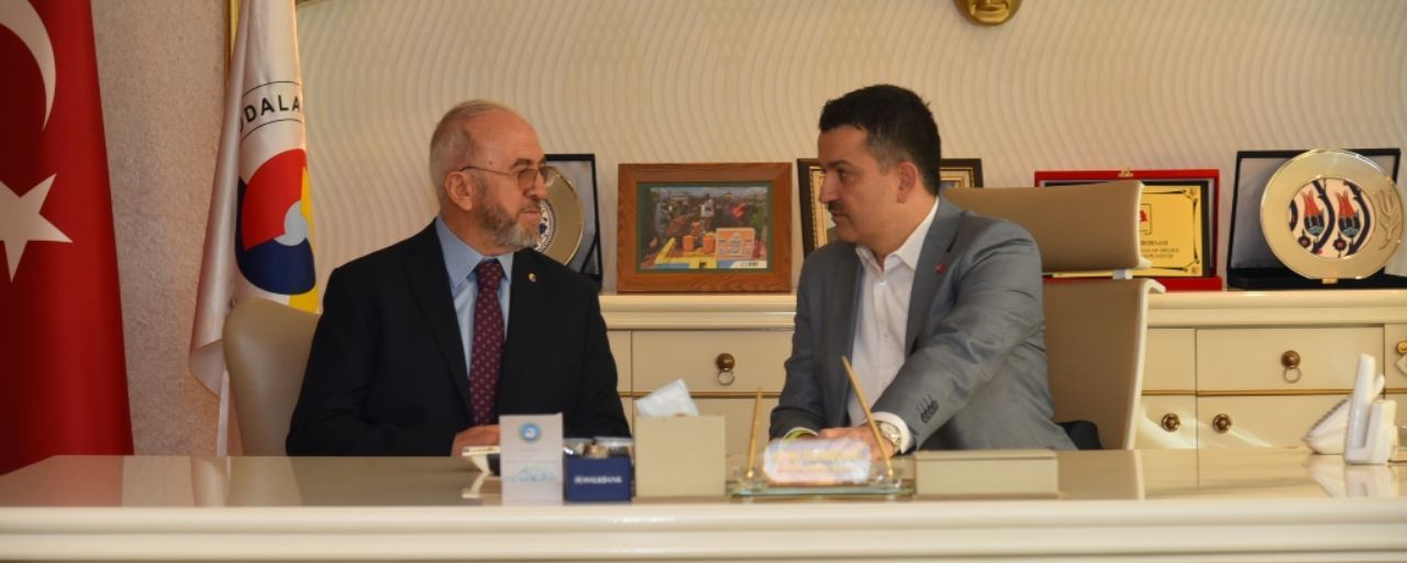 TARIM VE ORMAN BAKANI BEKİR PAKDEMİRLİ BORSAMIZI ZİYARET ETTİ...