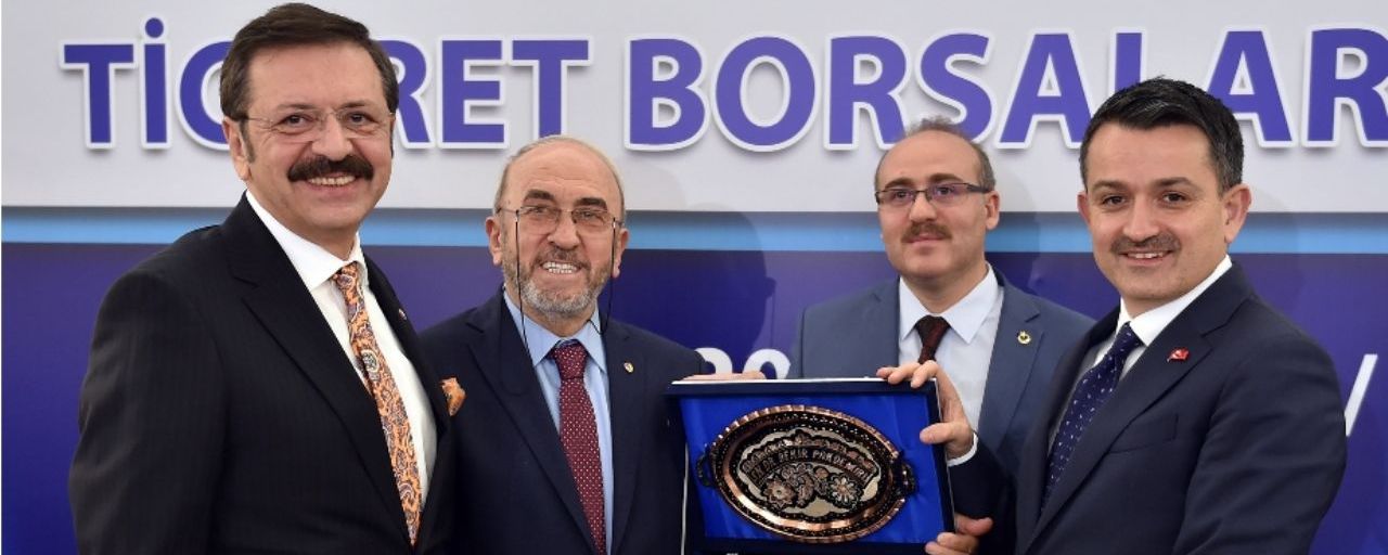 TÜRKİYE ODALAR BORSALAR BİRLİĞİ TİCARET  BORSALARI KONSEY TOPLANTISI YAPILDI...