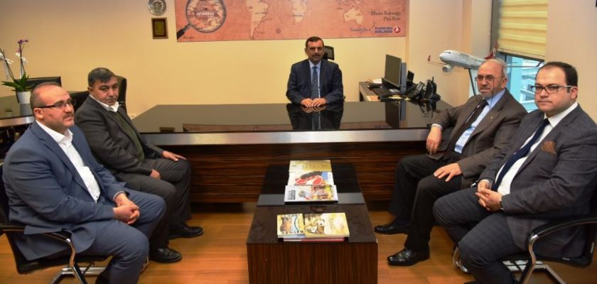 TÜRK HAVA YOLLARI ELAZIĞ İL MÜDÜRÜNE HAYIRLI OLSUN ZİYARETİ...