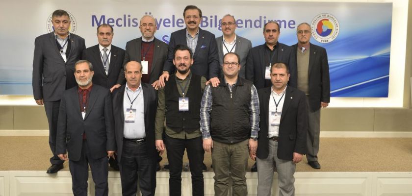 ETB YÖNETİM KURULU VE  MECLİS ÜYELERİ BİLGİLENDİRME SEMİNERİNDE...