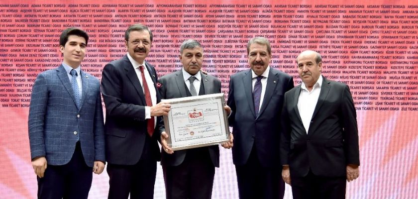 TOBB AKREDİTASYON SERTİFİKA TÖRENİ