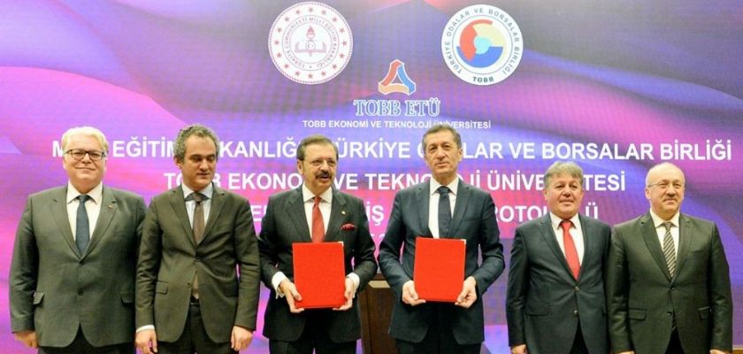 MEB VE TOBB 81 İLDE 81 MESLEK LİSESİNDE İŞBİRLİĞİ YAPACAK...