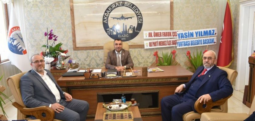 YURTBAŞI VE AKÇAKİRAZ BELEDİYELERİNE HAYIRLI OLSUN ZİYARETİ...