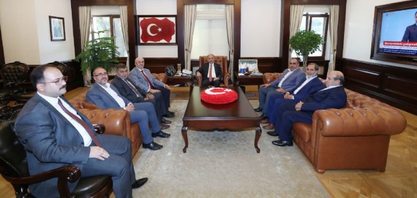 ELAZIĞ TİCARET BORSASI HEYETİ ANKARA'DA BİR DİZİ ZİYARETLERDE BULUNDU...