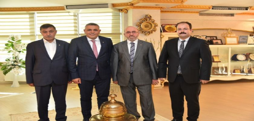 BAŞKAN DUMANDAĞ MALATYA TSO BAŞKANINI AĞIRLADI.