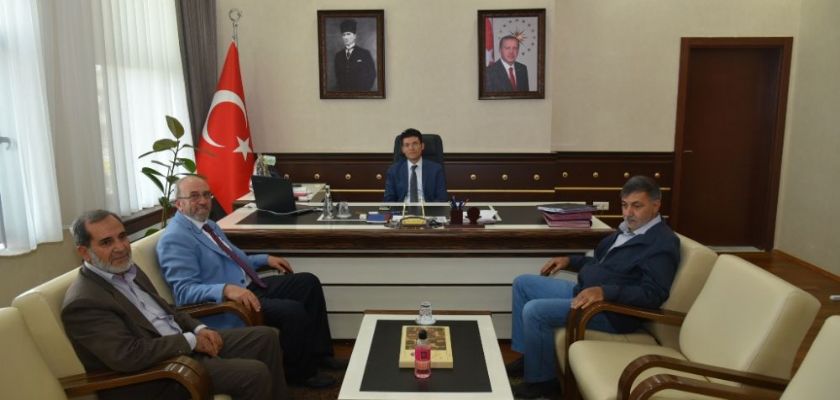 BAŞKAN DUMANDAĞ BİR DİZİ ZİYARETLERDE BULUNDU...