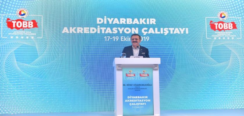 BAŞKAN DUMANDAĞ DİYARBAKIR'DA AKRESİTASYON ÇALIŞTAYINA KATILDI…