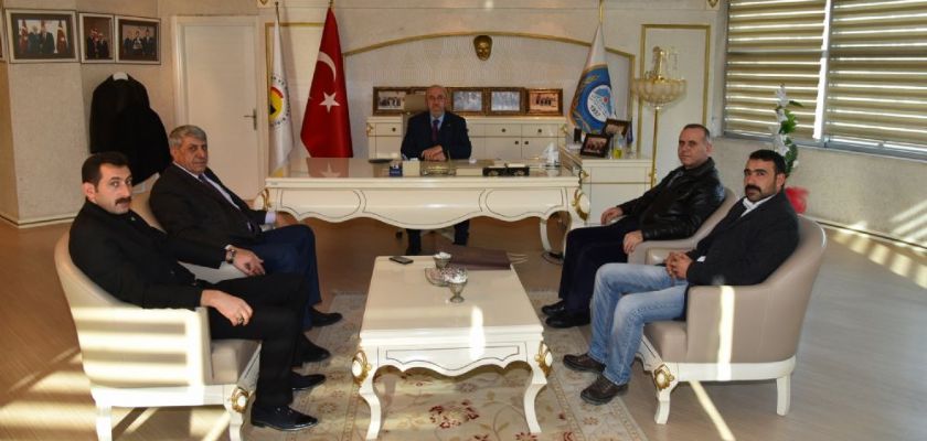 ELAZIĞ ZİRAAT ODASI BAŞKANI AHMET ERDEM BORSAMIZI ZİYARET ETTİ.