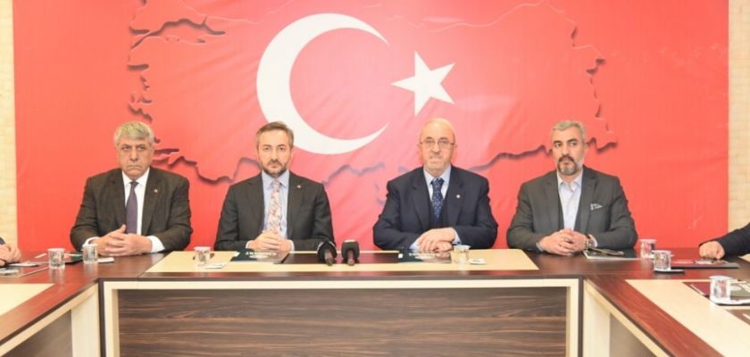 TOBB ÖNCÜLÜĞÜNDE İDLİB’TE GERÇEKLEŞEN HAİN SALDIRIYA İLİŞKİN 81 İLDE EŞ ZAMANLI GERÇEKLEŞTİRİLEN BASIN AÇIKLAMASI YAPILDI
