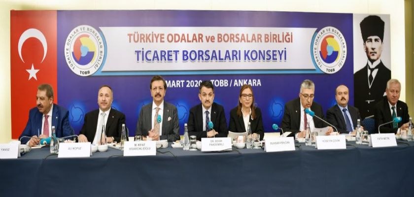 BAŞKAN DUMANDAĞ TOBB TİCARET BORSALARI KONSEY TOPLANTISINA KATILDI...