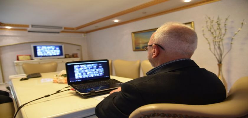 ELAZIĞ TARIM SEKTÖRÜ DEĞERLENDİRME TOPLANTISI VİDEO KONFERANS SİSTEMİ İLE GERÇEKLEŞTİRİLDİ…